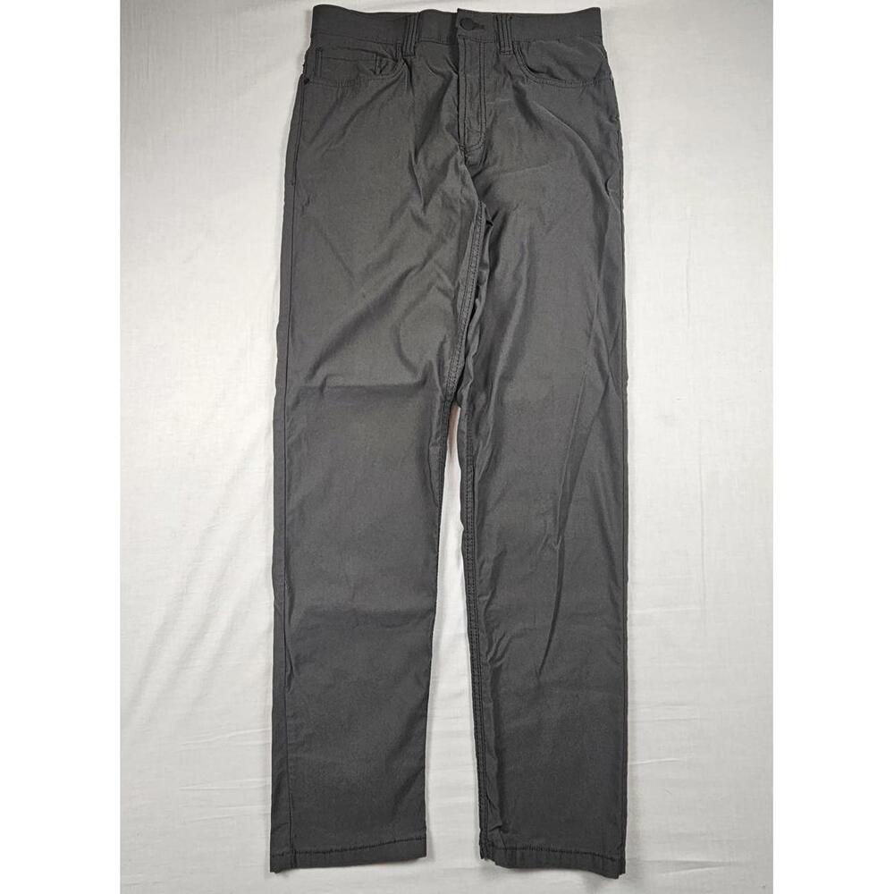Kenneth Cole Reaction‎ Men's Black Solid Straight-Leg Pants 32 X 32